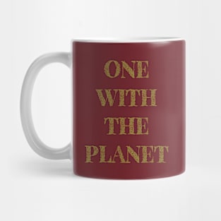 One with The Planet Mug